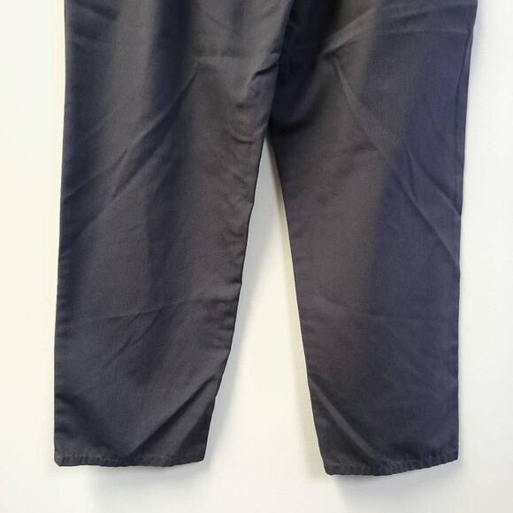 Cherokee Women's Scrub Pants Size M Gray Charcoal Basic Pockets Strait Leg Nurse - Picture 2 of 8